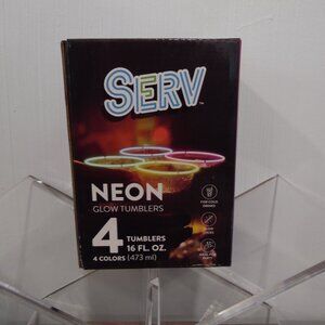 SERV Neon Glow Tumblers
